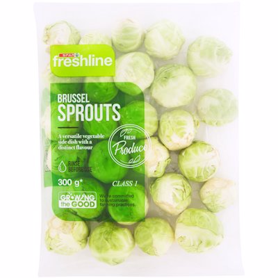 FRESHLINE BRUSSEL SPROUTS 300G