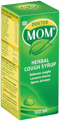 DR MOM HERBAL COUGH SYRUP 100ML