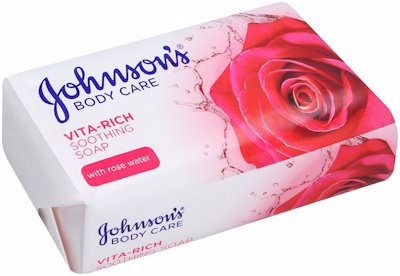 JOHNSON'S VITA RICH SOAP ROSE WATER 175GR