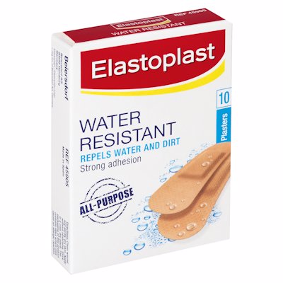 ELASTOPLAST WATER RESISTANT PLASTERS 10'S