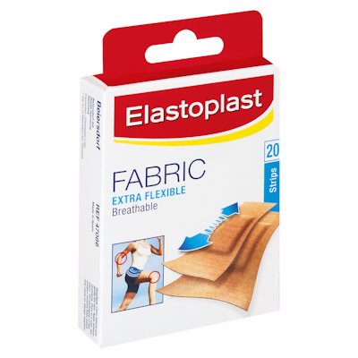 ELASTOPLAST STRIPS FABRIC PLASTERS 20'S