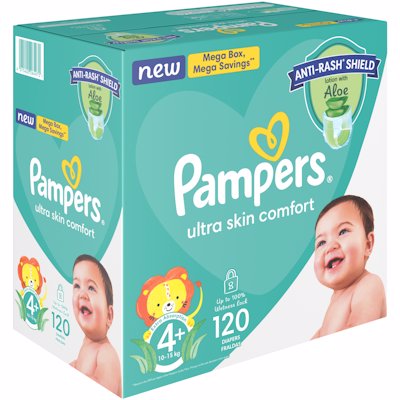 PAMPERS ACTIVE MP MAXI+ 120'S