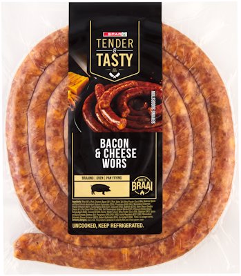 T&T WORS BACON & CHEESE 420GR