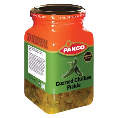 PAKCO PICKLE CURRIED CHILLIES 350GR