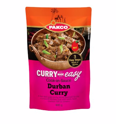 PAKCO COOK IN SAUCE MILD DURBAN CURRY 400GR