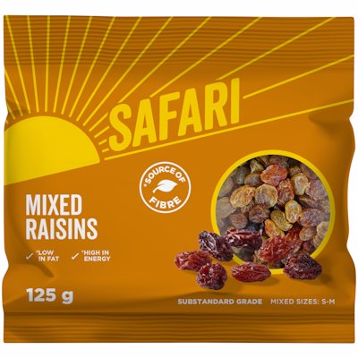 safari mixed raisins