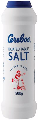 C/BOS TABLE SALT FLASK 500GR