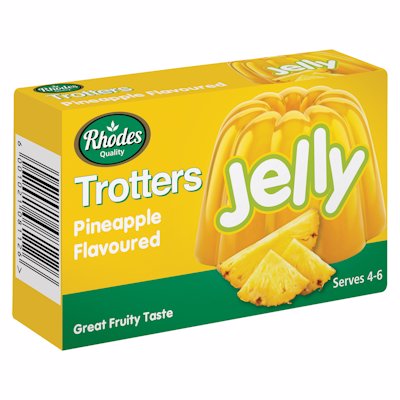 TROTTERS JELLY PINEAPPLE FLAVOUR 40GR