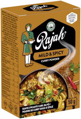 RAJAH CURRY PWDR M/SPICY 50GR