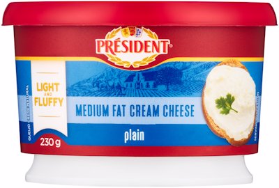 PRESIDENT CREAM CHEESE TRADITIONAL 230GR