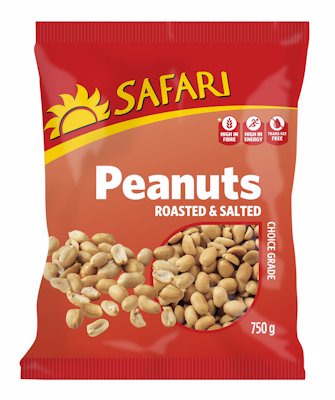 Peanuts:Roasted&Salted:8x750g: 750GR