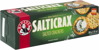 BAKERS SALTICRAX SALTED 200G