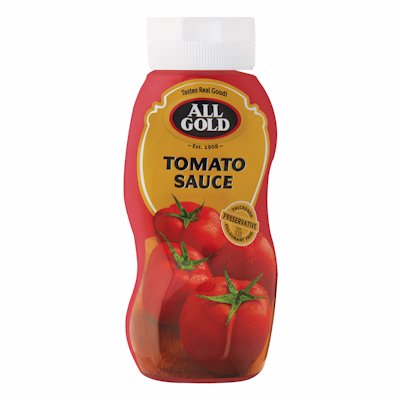 ALL GOLD TOMATO SAUCE SQUEEZE BOTTLE 500ML