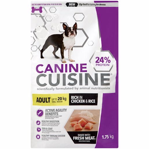 CANINE CUISINE SML CH&RC 1.75K