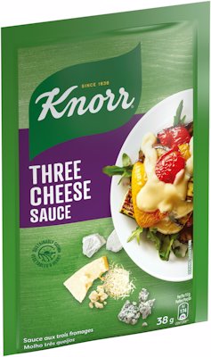 KNORR SAUCE PKT THREE CHEESE 43GR