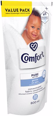 COMFORT FABRISC CONDTIONER PURE POUCH 800ML