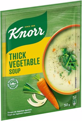 KNORR PACKET SOUP THICK VEGEGETABLE 50G