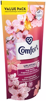COMFORT FABRIC CONDITIONER UPLIFTING POUCH 800ML