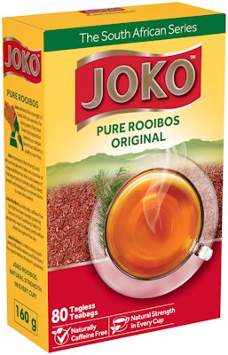 JOKO ROOIBOS TAGLESS TEA BAGS 80'S