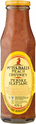 MRS BALLS CHUTNEY PEACH 470G