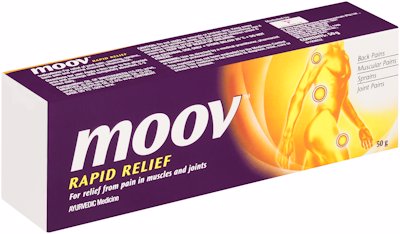 MOOV OINTMENT RAPID RELIEF 50GR
