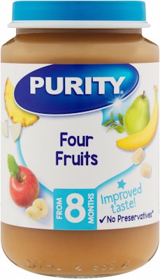 PURITY 3RD FOODS FOUR FRUITS 200ML