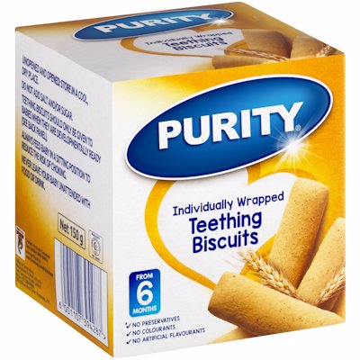 PURITY TEETHING BISCUITS 150G