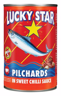 LUCKY STAR PILCHARDS IN SWEET CHILLI SAUCE 400G