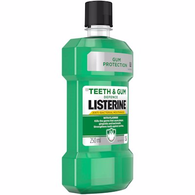 LISTERINE MOUTHWASH TOOTH & GUM DEFENCE 250ML