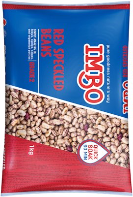IMBO RED SPECKLED BEANS 1KG