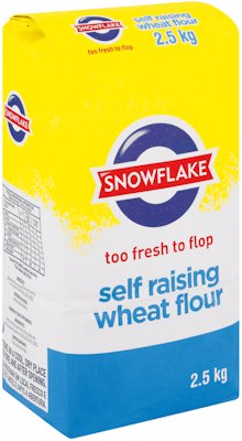 SNOWFLAKE SELF RAISING WHEAT FLOUR 2.5KG