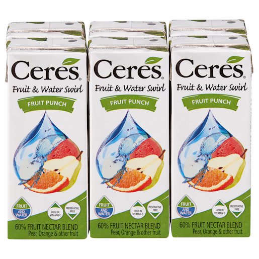 CERES FRT&WATER F/PUNCH_6 200ML