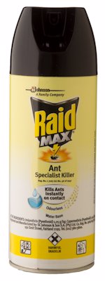RAID MAX ANT SPECIALIST KILLER ODOURLESS 300ML