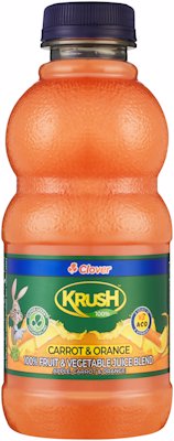 KRUSH CARROT & ORANGE 100% FRUIT JUICE BLEN 500ML