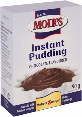 MOIR'S INSTANT PUDDING CHOCOLATE FLAVOUR 90G