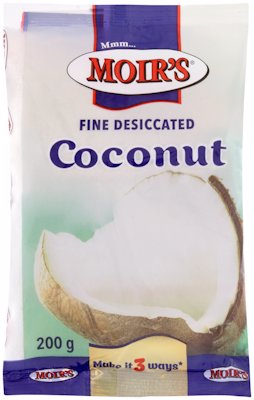 MOIR'S DESSICATED COCONUT 200G