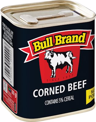 BULL BRAND CORNED BEEF 300GR
