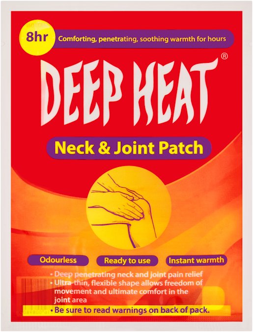 DEEP HEAT PATCH NECK&JNT 1'S