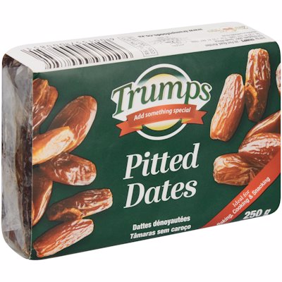 TRUMPS DATES PITTED 250GR