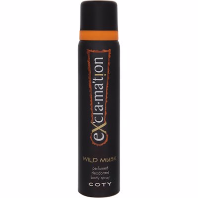 COTY EXCLAMATION DEO SPRAY WILD MUSK 90ML