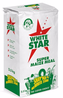 WHITE STAR SUPER MAIZE MEAL 2.5KG