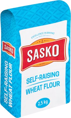 SASKO SELF RAISING WHEAT FLOUR 2.5KG