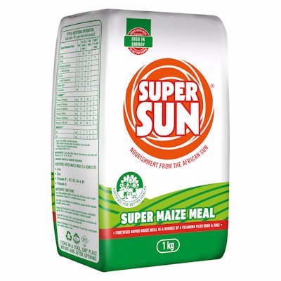 SUPER SUN SUPER MAIZE MEAL 1KG