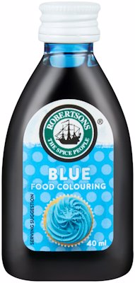 ROBERTSONS FOOD COLOURING BLUE 40ML