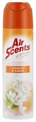 AIRSCENTS AIR ENHANCER  JASMINE & AMBER 200ML