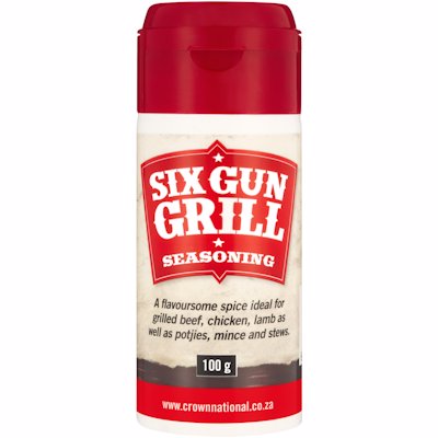 SIX GUN GRILL SHAKER 100G