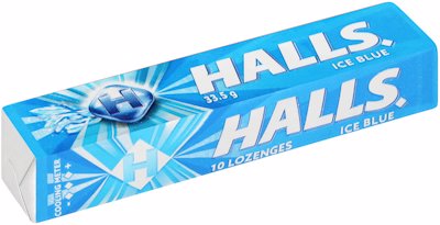 HALLS ICE BLUE 33.5G