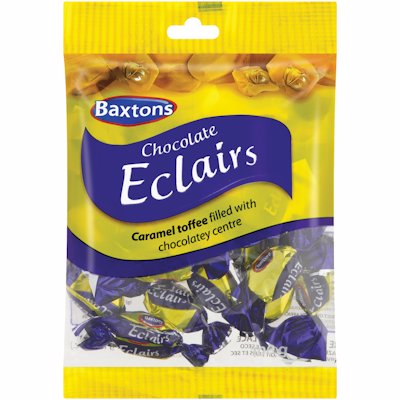 BAXTONS CHOCOLATE ECLAIRS 100G