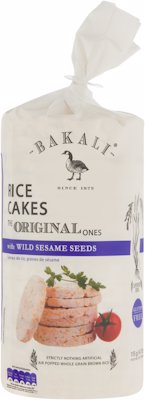 BAKALI RICE CAKES SALTED 115G