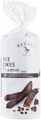 BAKALI RICE CAKE CAROB 90G
